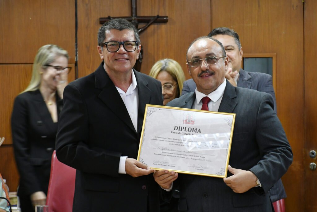 Jornalista Josélio Carneiro é o mais novo Cidadão Pessoense